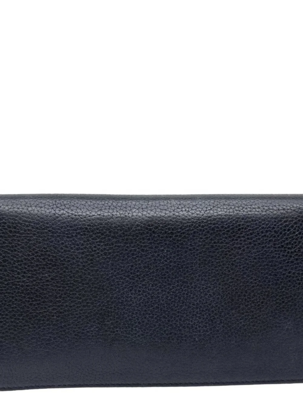 Celine Zipped Around Large Calfskin Leather Multifunction Wallet Black
